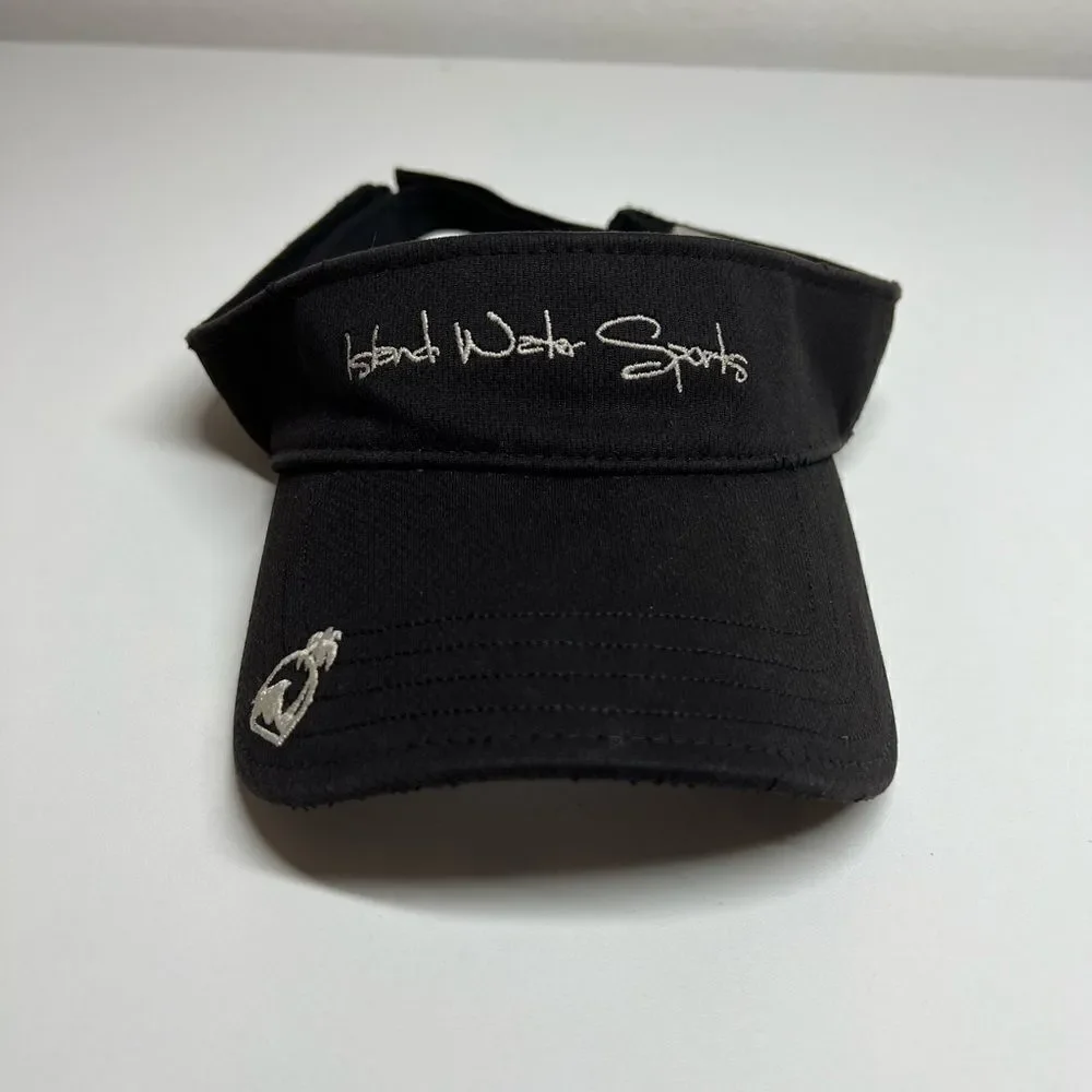 Sean John Flex Fit Black Visor Unisex One size Adult